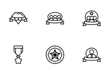 Reward And Badge Icon Pack