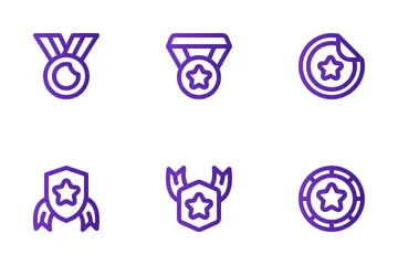 Reward And Badge Icon Pack