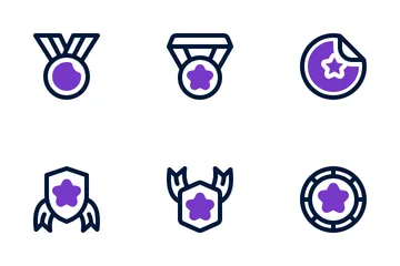 Reward And Badge Icon Pack