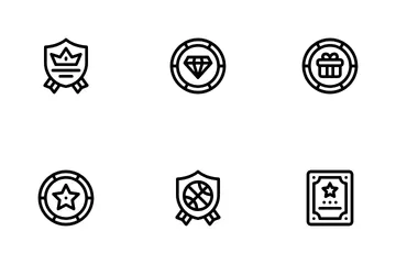 Reward And Badges Icon Pack