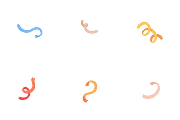 Ribbons Decorations Icon Pack