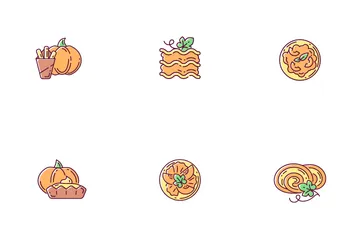 Ricette Di Zucca Icon Pack