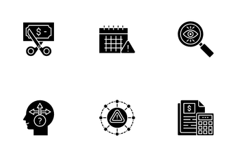 Risk Management Icon Pack