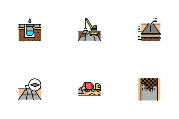 Road Construction Icon Pack