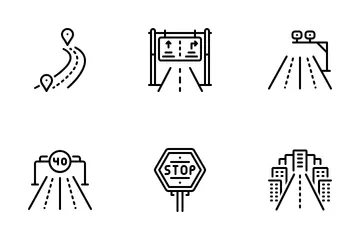 Road Icon Pack
