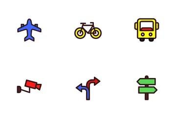 Road Sign Icon Pack