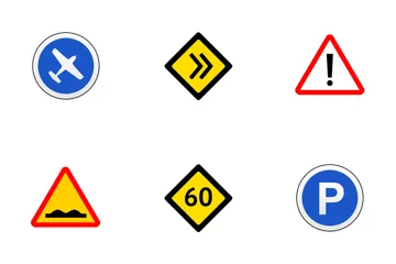 Road Signs  Icon Pack