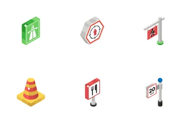 Road Signs Icon Pack