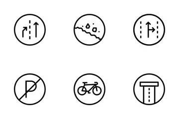 Road Signs Icon Pack