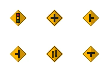 Road Signs Icon Pack