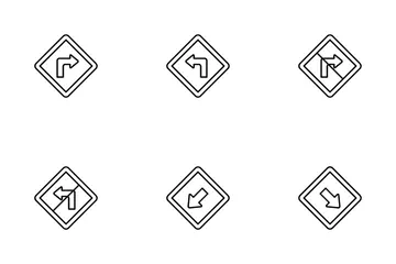 Road Signs Icon Pack