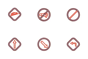 Road Signs Icon Pack