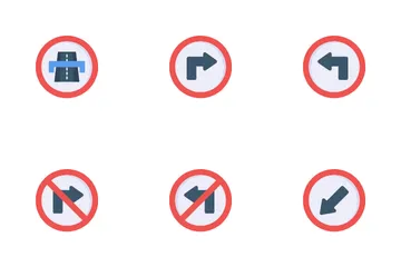 Road Signs Icon Pack