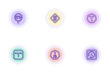 Road Signs Icon Pack