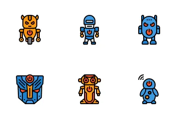 Robot Pack d'Icônes