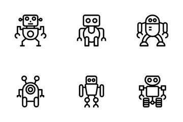 Robot Paquete de Iconos