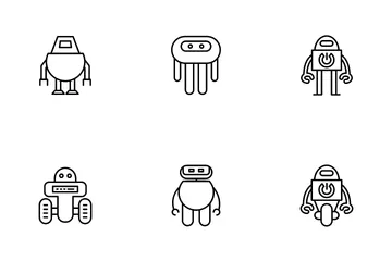 Avatar de robot Pack d'Icônes
