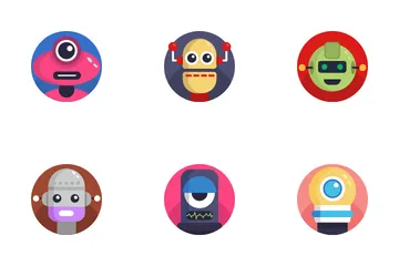 Robot Avatars Icon Pack