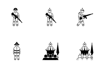 Robot Enforcer Icon Pack