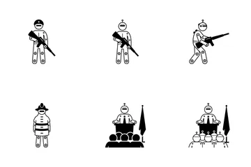 Robot Enforcer Icon Pack