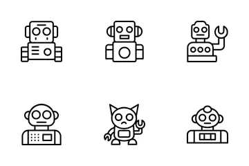 Robot Pack d'Icônes