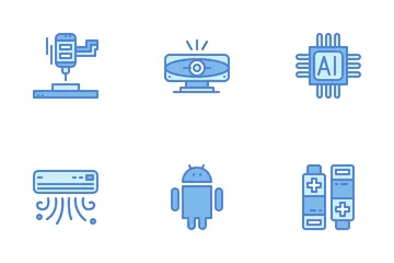 Robots et machines Pack d'Icônes