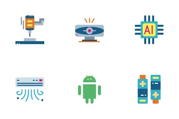 Robot & Machine Icon Pack