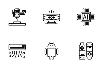 Robot & Machine Icon Pack