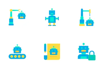 Roboter Symbolpack