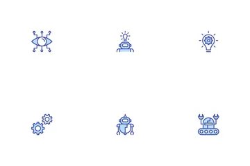 Roboter Symbolpack