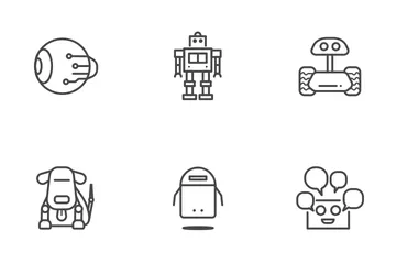 Roboter Symbolpack