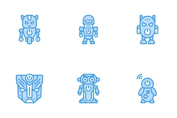 Roboter Icon Pack