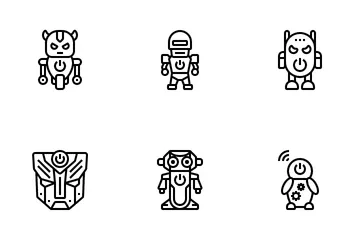 Roboter Icon Pack