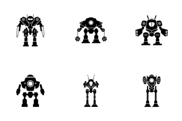 Roboter Symbolpack