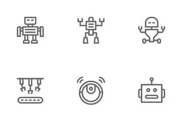 Roboter Symbolpack