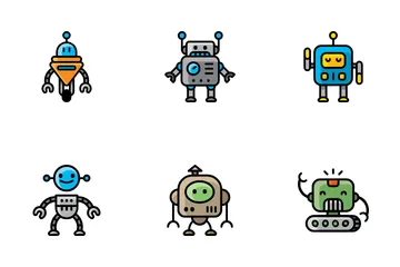 Roboter Symbolpack