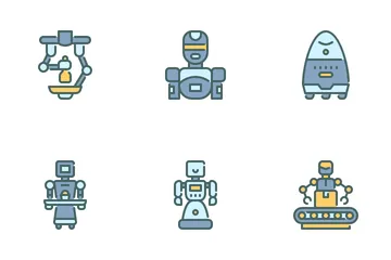 Roboter Symbolpack