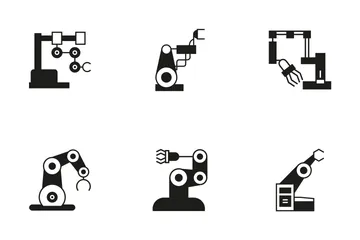 Roboterarm 7 Symbolpack