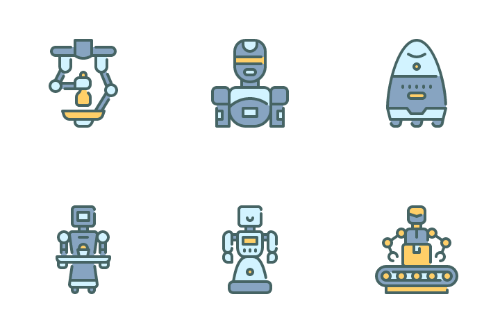 Download Robotics Icons - Iconscout