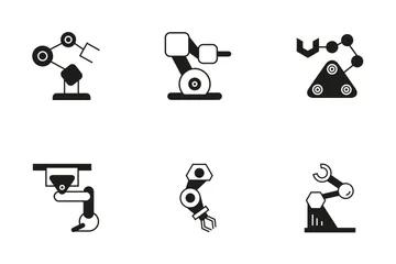 Robotic Arm 6 Icon Pack