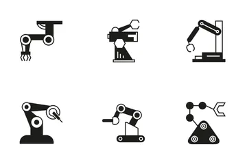 Robotic Arm 8 Icon Pack