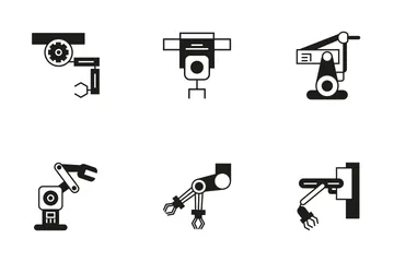 Robotic Arm 9 Icon Pack