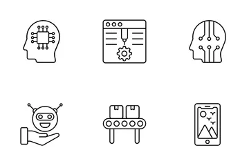 Robotic Icon Pack