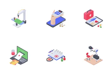 Robotic Surgery Icon Pack