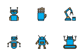 Robótica Pacote de Ícones