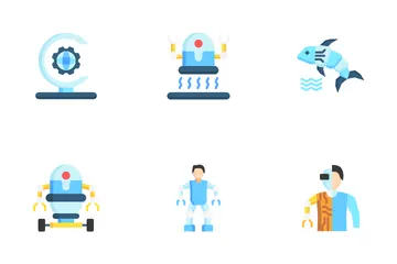 Robótica Paquete de Iconos