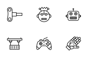 Robotics Engineering Icon Pack