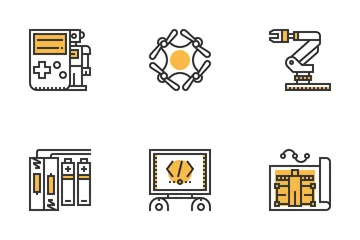 Robotics Engineering Icon Pack