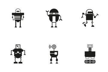 Robots 9 Icon Pack