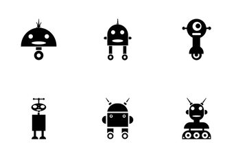 Robots Vector Icons Icon Pack